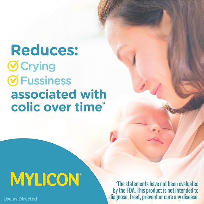 Infants' Mylicon Daily Probiotic Drops, for Colic and Fussiness, 8mL, 21 Daily Doses