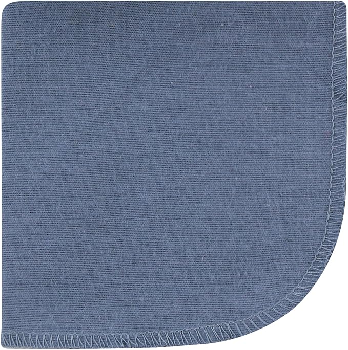 Hudson Baby Unisex Baby Flannel Cotton Washcloths, Going Places 12 Pack, One Size