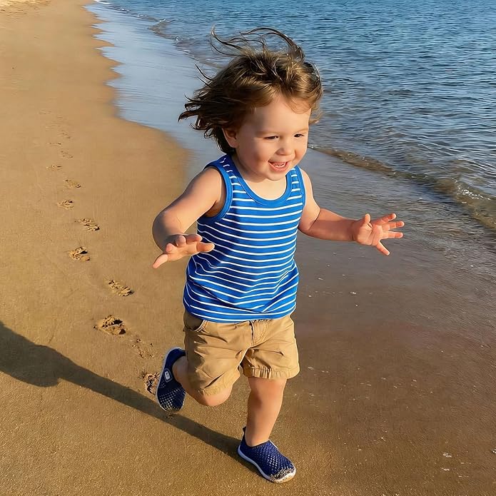 JOINFREE Baby Toddler Water Shoes Boys Girls Sandals Barefoot Kids Breathable Sneakers Shoes for Walking Running