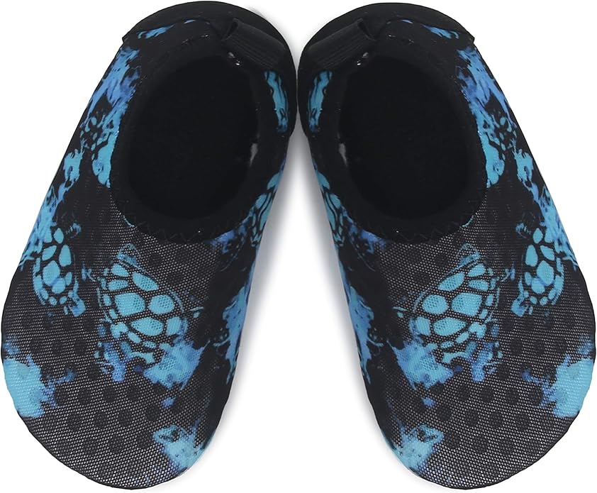 JIASUQI Baby Boys and Girls Barefoot Swim Water Skin Shoes Aqua Socks for Beach Swim Pool