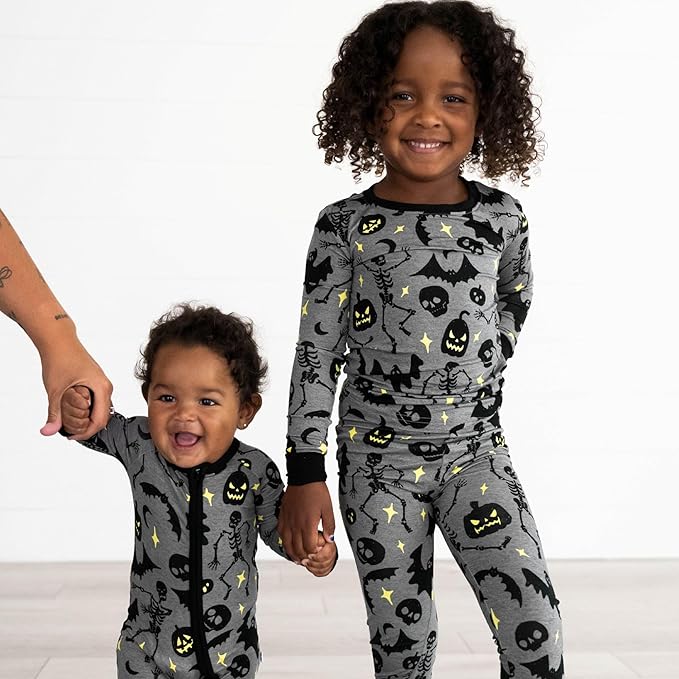 Little Sleepies Pajamas for Baby Boys & Girls, Viscose from Bamboo Baby Pajamas, Preemie & Newborn Sleepers, 2-Way Zipper PJs