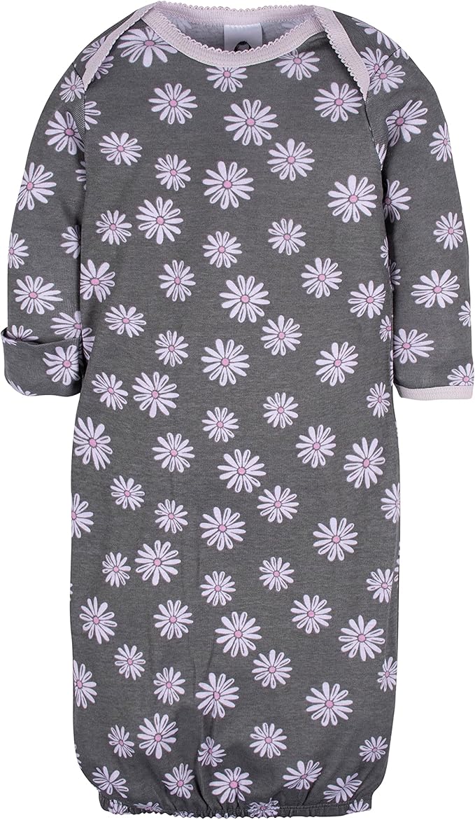 Gerber baby-girls 4-pack Sleeper Gown