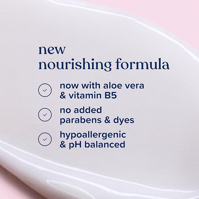 Johnson's Baby Lotion with Coconut Oil, Aloe Vera & Vitamin B5, 72 HR Hydration, Skin Moisturizer, Hypoallergenic, Safe for Newborn, Protects From Dryness & Strengthens Skin, 3.4 fl. oz