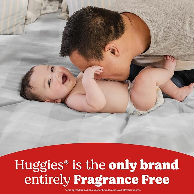 Huggies Size 4 Diapers, Little Snugglers Baby Diapers, Size 4 (22-37 lbs), 66 Count, Packaging May Vary