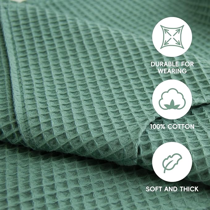 Hooded Kids Beach Towel - Soft Poncho Towel for Babies and Toddler - Lightweight Waffle Cotton Towel Cover Up for Beach and Pool and Bath