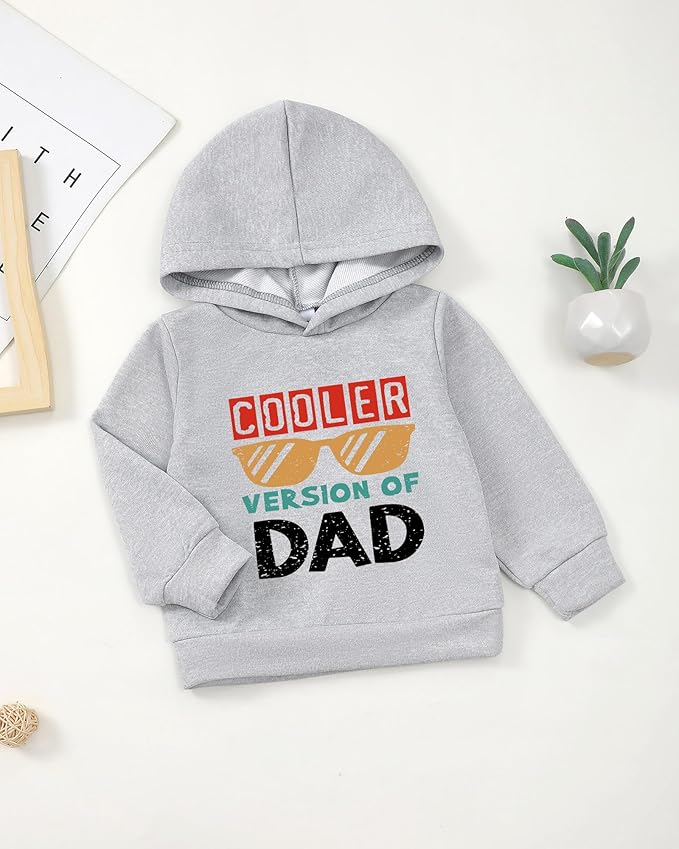 NZRVAWS Toddler Baby Boy Clothes 6 12 18 24 Months Long Sleeve Hoodie Sweatshirt Fall Winter 2-8T Little Boy Outfits