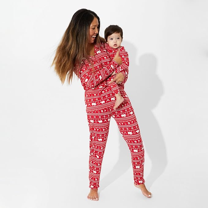 Bellabu Bear Convertible Footies for Baby Boys & Baby Girls, Family Matching Pajamas, Rayon from Bamboo