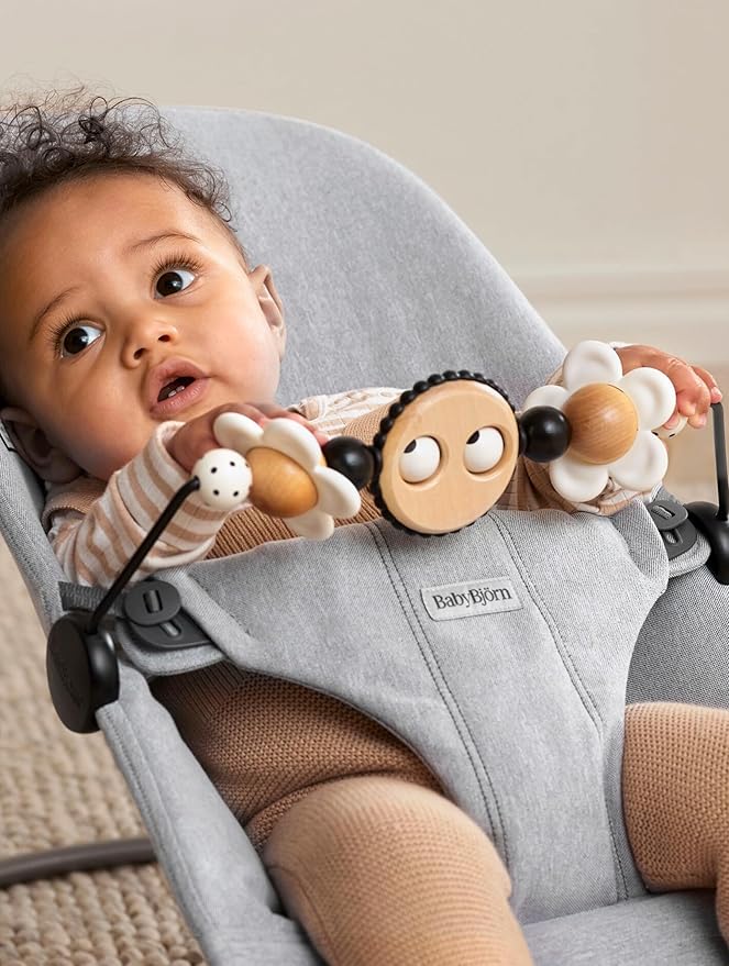 BabyBjörn Toy for Bouncer, Googly Eyes Black & White