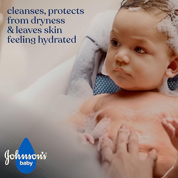 Johnson's Baby Lotion with Coconut Oil, Aloe Vera & Vitamin B5, 72 HR Hydration, Skin Moisturizer, Hypoallergenic, Safe for Newborn, Protects From Dryness & Strengthens Skin, 3.4 fl. oz