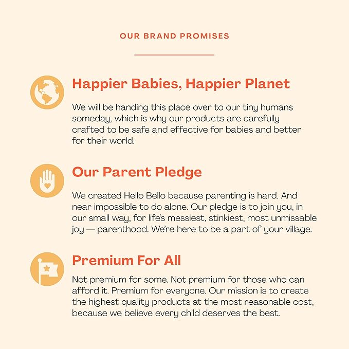 Hello Bello Premium Baby Diapers Size 1, 32 Count of Disposable, Extra-Absorbent, Hypoallergenic Baby Diapers with Snug and Comfort Fit, Sleepy Sloth