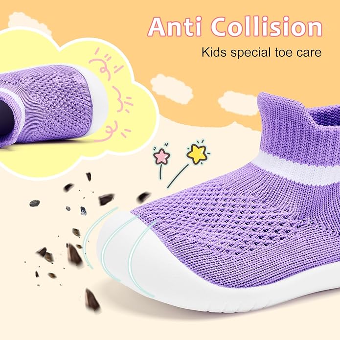 VIFUUR Baby Shoes Girls Boys Toddler Sneakers Non-Slip First Walkers Shoes for Babies 6 9 12 18 24 Months