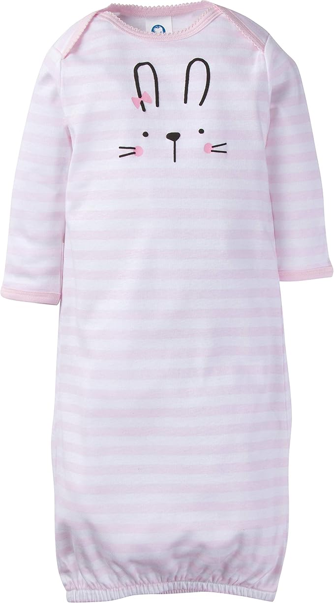 Gerber baby-girls 4-pack Sleeper Gown