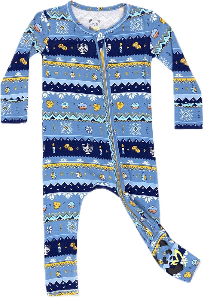 Bellabu Bear Convertible Footies for Baby Boys & Baby Girls, Family Matching Pajamas, Rayon from Bamboo