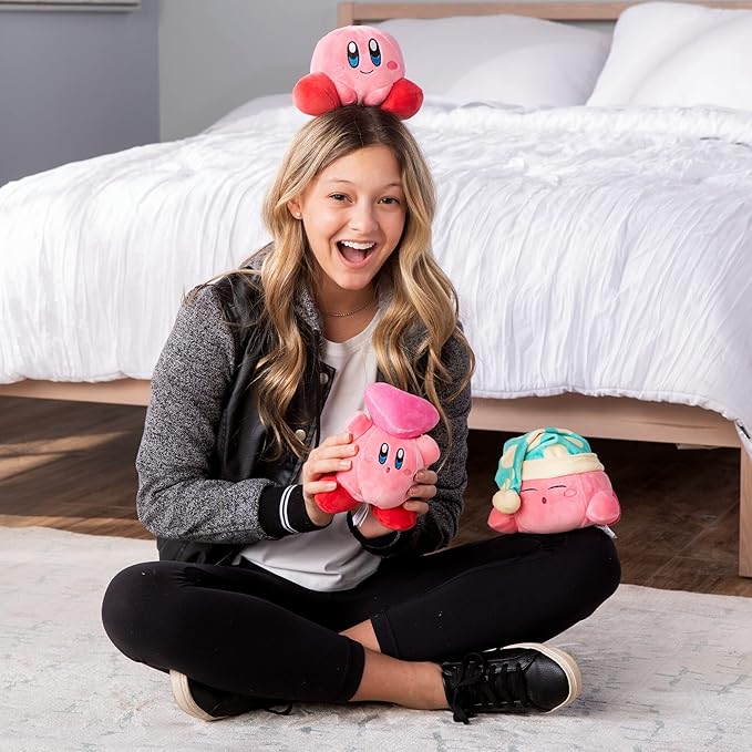 Club Mocchi-Mocchi- Plushies - Kirby Plushie - Collectible Kirby Figures and Cute Stuffed Animals - Holiday Gifts and Stocking Stuffers for Kids - 6 Inch
