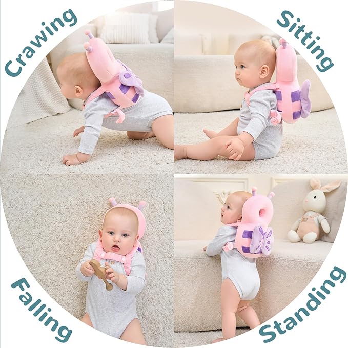 Baby Head Protector Backpack for Falling Crawling and Walking Toddler Essentials Harness Infant Koala Toys Helmets Baby Essentials Must Have 0.5-2 Years