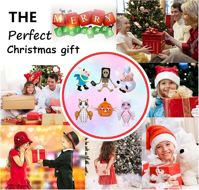 6PCS Steal a Brainrot Plush,Cute Soft Stuffed Animal, Collectible Gift for Game Fans (6PCS#G)