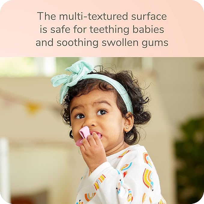NUK Comfy Duet 100% Silicone Soother 2-in-1 Pacifier and Teether