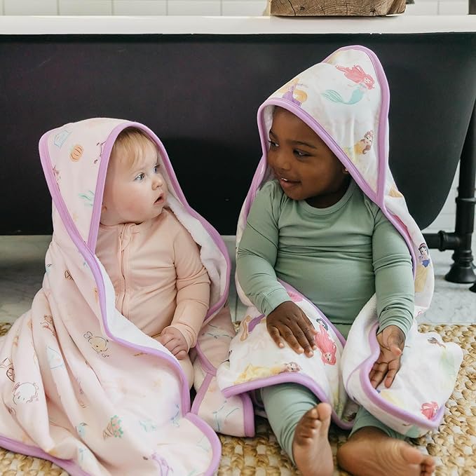 Copper Pearl Premium Knit Hooded Bath Towel Enchanted Friends