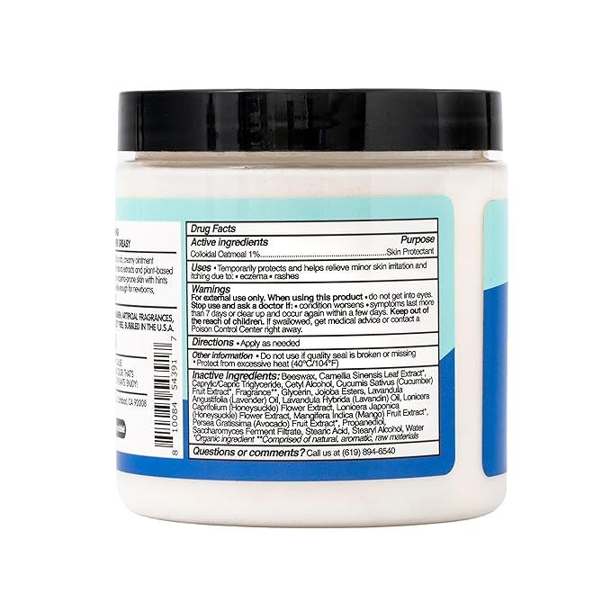 TUBBY TODD All Over Ointment - Baby Eczema Cream - Everyday Multi-Purpose Baby Skin Relief Cream - Sensitive Skin, Dry Skin, Rash, & Irritation - Steroid & Gluten Free - Lavender Rosemary, 2 Pack, 8oz