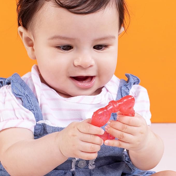Bright Starts Stay Cool Teethers, Water-Filled & Chillable, BPA Free Teething Toy, Ages 3 Months+, Unisex, 3-Pack