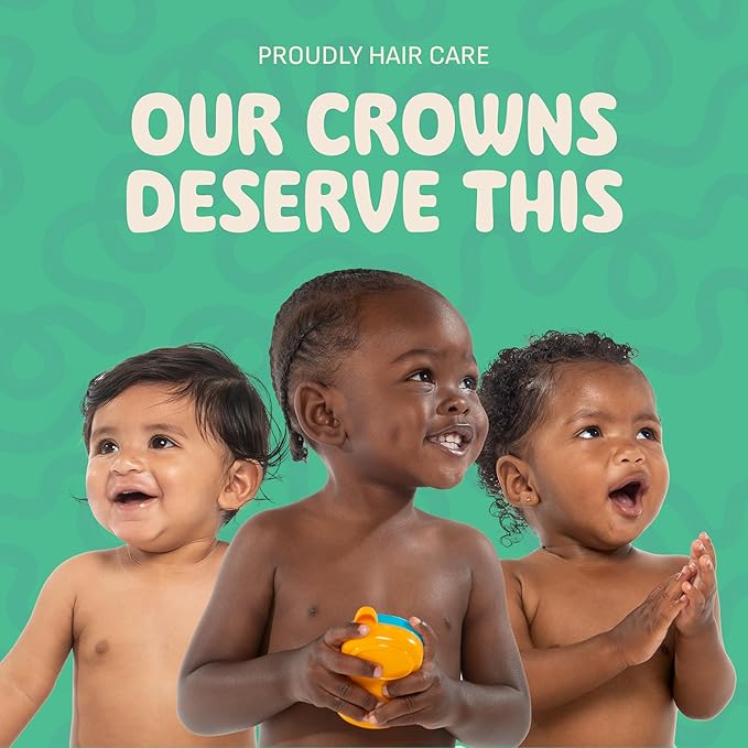 PROUDLY Moisturizing Wavy & Curly Hair Baby Conditioner by Gabrielle Union & Dwyane Wade, for Black & Brown Babies, Dry, Sensitive Skin, Sweet Vanilla, 2-Pack