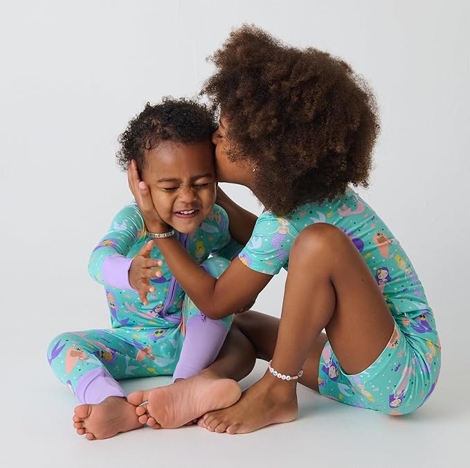 Little Sleepies Pajamas for Baby Boys & Girls, Viscose from Bamboo Baby Pajamas, Preemie & Newborn Sleepers, 2-Way Zipper PJs