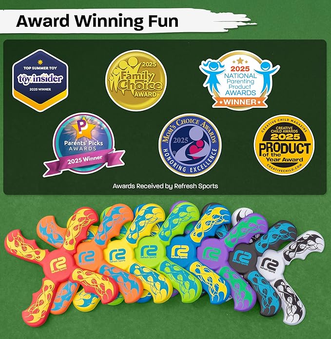 Boomerang for Kids - Toys For Ages 8-13 Boys & Girls - Fun & Easy To Use - Easter Basket Stuffers for Kids 6 7 8 9 10 + Year Old Boy Gifts - Best Easter Gifts & Summer Birthday Gift Ideas for All Ages