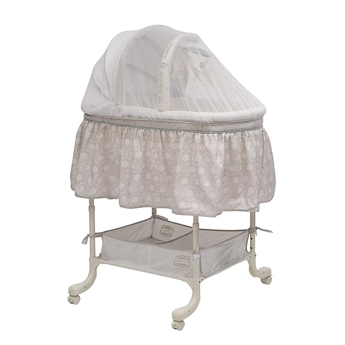 Delta Children Mosquito Net for Infant Car Seats, Infant Strollers and Bassinets | Breathable with Elastic Netting for Easy fit | White