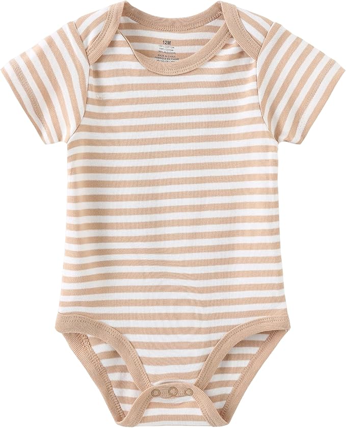 Kiddiezoom Baby Layette Set Baby Boys' 9-Piece Bodysuits Pants Set Toddler Girl Boy Unisex Baby Gift Sets