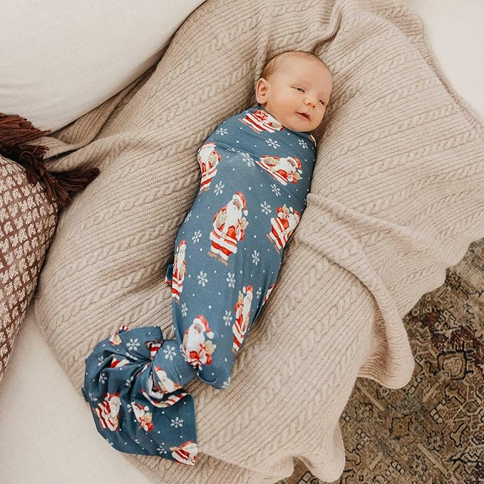 Copper Pearl, Santa Claus Bamboo Swaddle