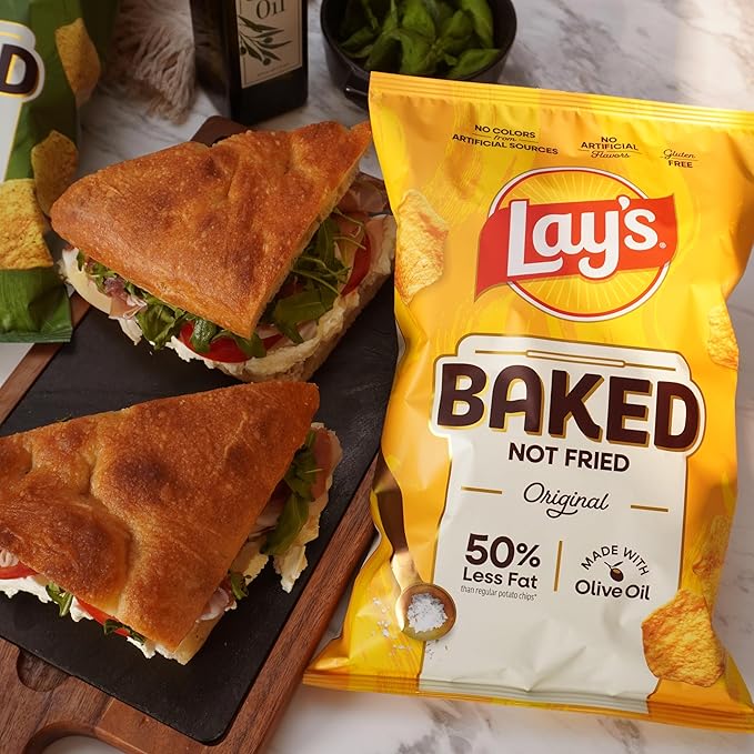 Frito-Lay Baked Variety Pack, 0.875 Ounce Snack Bags (Pack of 21)