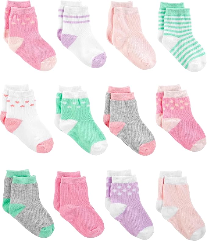 Simple Joys by Carter's baby-boys 12-pack Neutral Sock Low