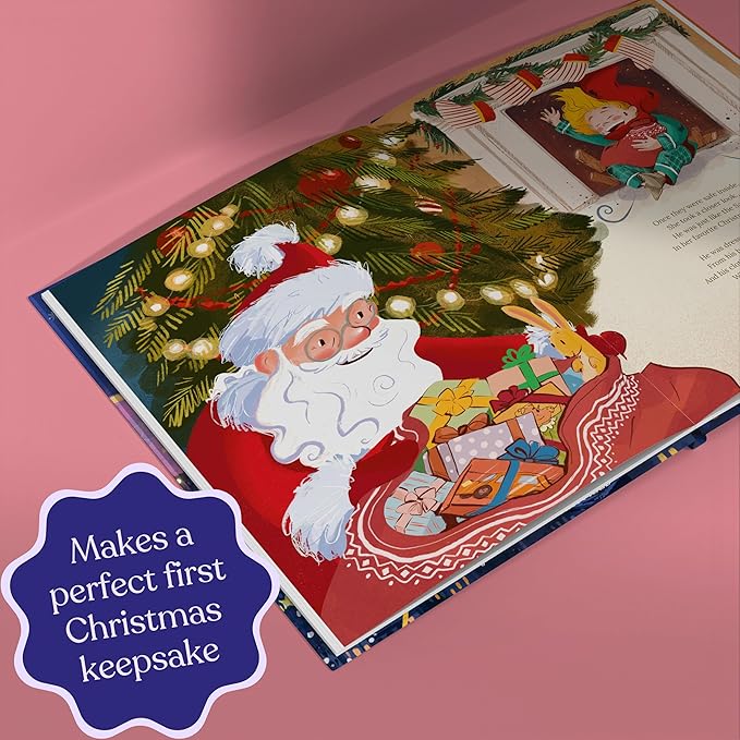 Personalized Christmas Book - Baby's First Customized Gift - Night Before Christmas Book - Custom Name Children's Gift