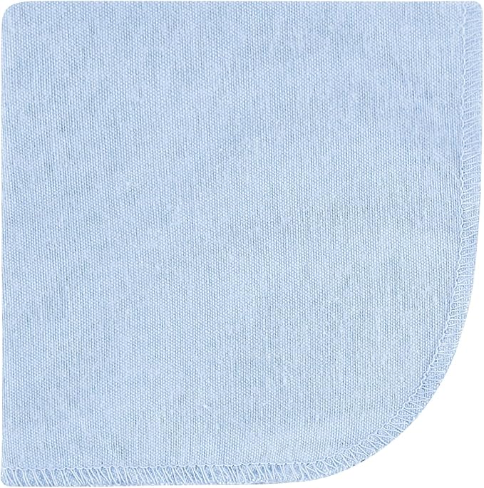 Hudson Baby Unisex Baby Flannel Washcloths, Boy Dino World 10Pk, One Size