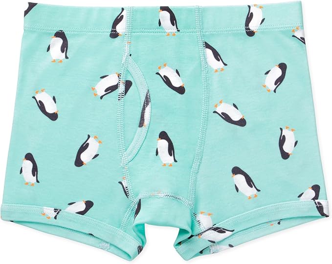 Lucky & Me Nolan Boys GOTS, Organic Cotton, Boxer Briefs, 7-Pack