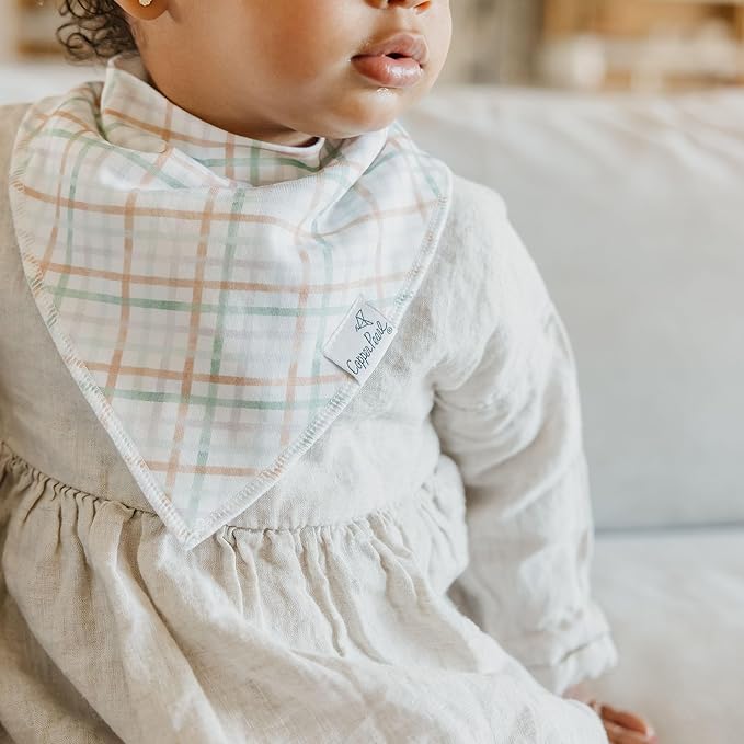 Copper Pearl Natalie Bandana Bib Set