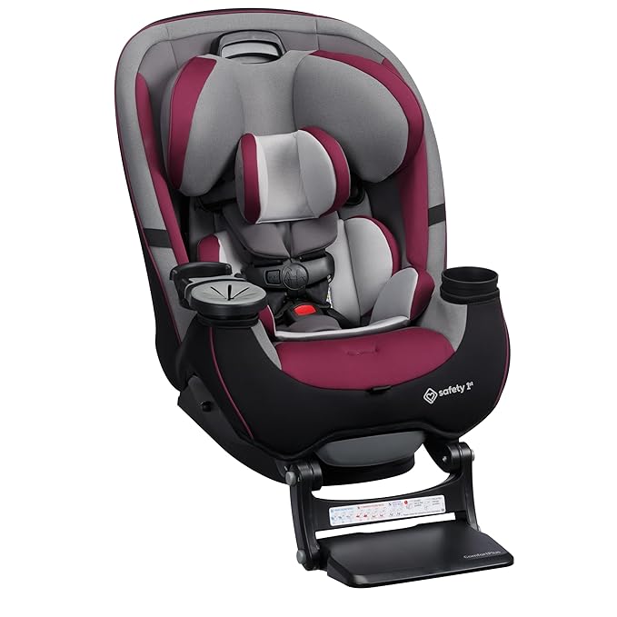 Safety 1st Grow and Go Extend ‘n Ride LX All-in-One Convertible Car Seat, Winehouse