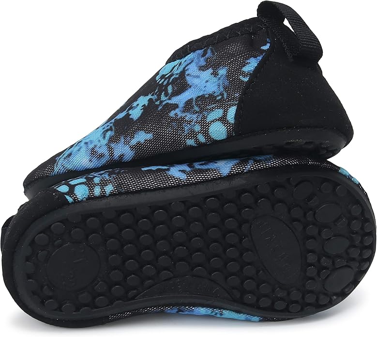 JIASUQI Baby Boys and Girls Barefoot Swim Water Skin Shoes Aqua Socks for Beach Swim Pool