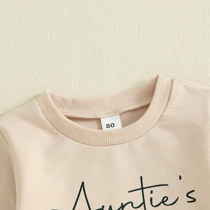 Infant Baby Boy Fall Clothes Set Funny Letter Sweatshirt Pant Outfit Toddler Winter Clothes 6 12 18 Months 2T 3T