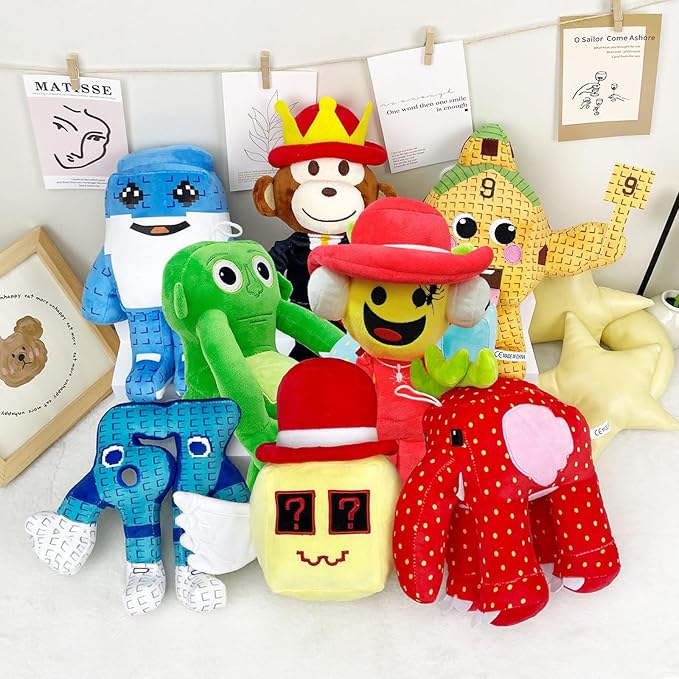 Steal a Brainrot Plush Toy,Cute Soft Stuffed Animal, Collectible Gift for Game Fans (Color D)