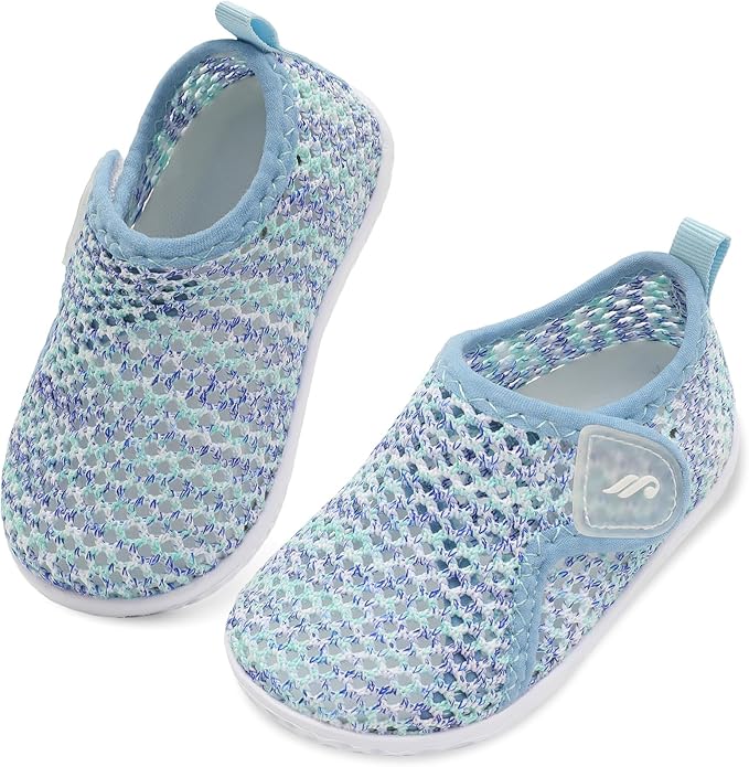 JIASUQI Baby Boys Girls Barefoot Swim Pool Water Shoes Beach Walking Sandals Athletic Sneakers