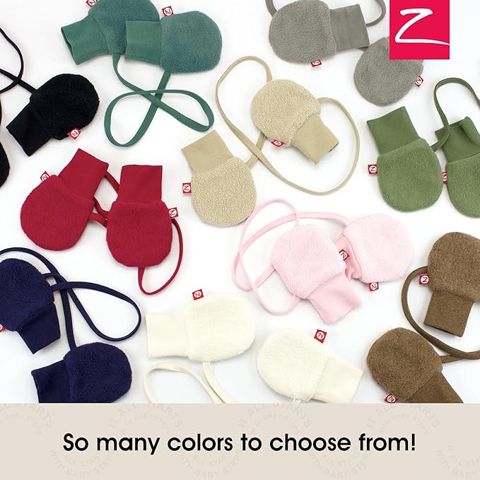Zutano baby-boys Fleece Mittens