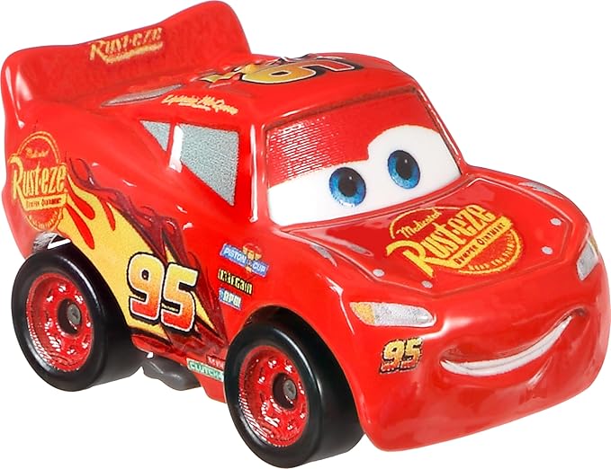 Mattel Disney and Pixar Cars Mini Racers 10-Pack, Collectible Set with 10 Toy Vehicles, Fan-Favorite Characters (Amazon Exclusive)