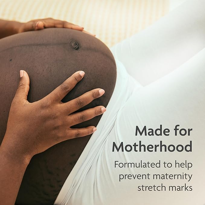 TriLASTIN Stretch Mark Cream - Collagen-Boosting Formula & Pregnancy Hospital Bag Essential - Paraben-Free Maternity Bump Butter - Fast-Absorbing Unscented Stretch Mark Lotion - 5.5 Oz Tube