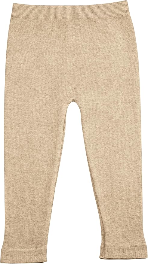 Silky Toes Baby Leggings, Toddler Seamless Panty Soft Cotton Knit Pants for Girls and Boys