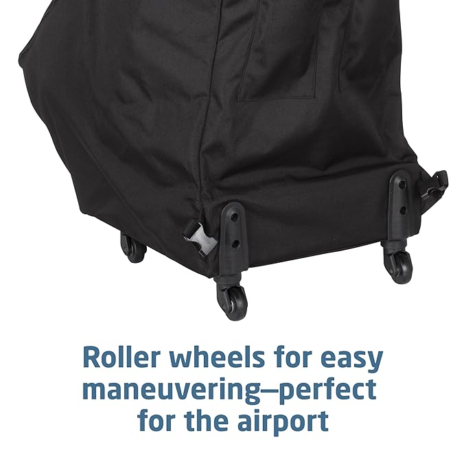 Maxi-Cosi Wheeled Car Seat Travel Pack, Black