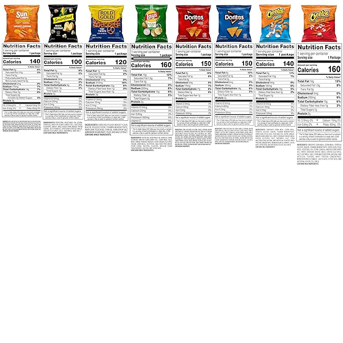 Frito-Lay Fun Times Mix Variety Pack, 2.37 Pounds, (Pack of 40)