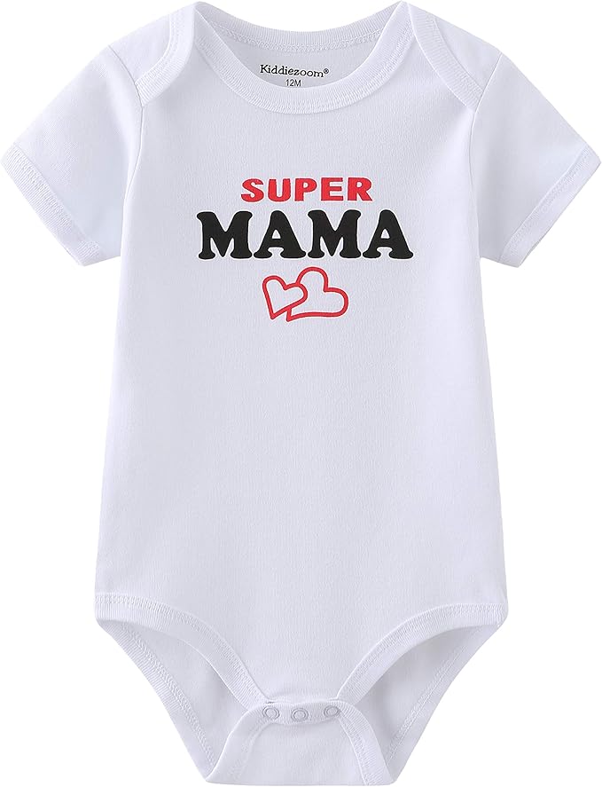 Kiddiezoom Baby Layette Set Baby Boys' 9-Piece Bodysuits Pants Set Toddler Girl Boy Unisex Baby Gift Sets