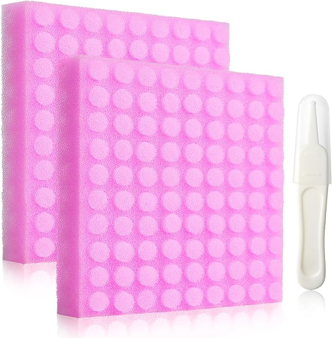 Replacement for NozeBot Electric Baby Nasal Aspirator Filters, 180Pcs Baby Nose Cleaner Hygiene Filters with Nose Cleaning Tweezer for Infants and Toddlers Boys Girls (Purple)