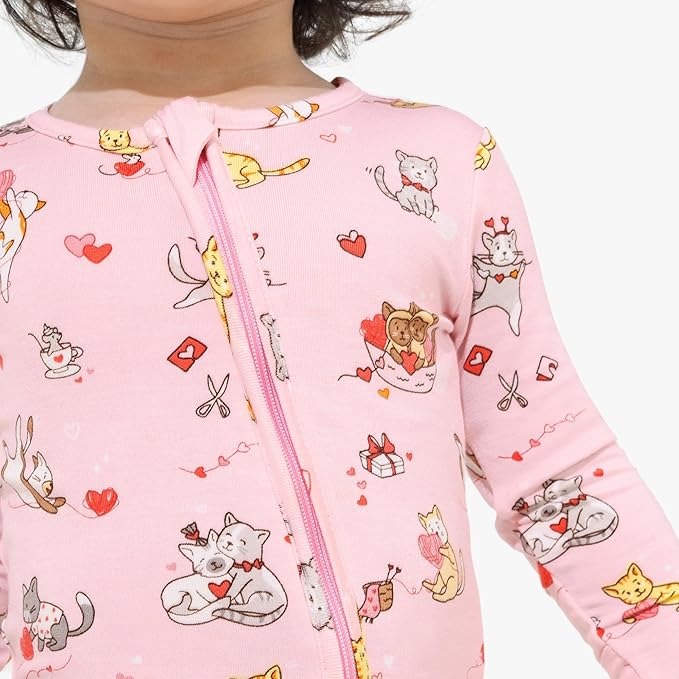 Bellabu Bear Convertible Footies for Baby Boys & Baby Girls, Family Matching Pajamas, Rayon from Bamboo